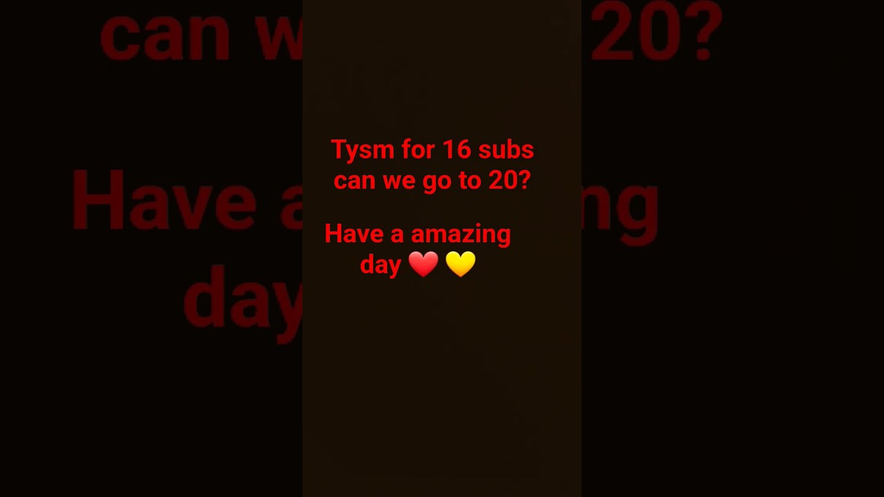 Tysm U Guys Fyp