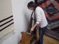 Lisa trujillo spinning chimayo weavers centinela weaving
