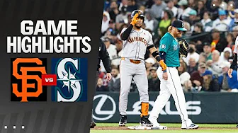 Giants vs. Mariners Game Highlights (8/24/24) | MLB Highlights thumbnail
