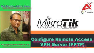 How to configure Mikrotik Router PPTP VPN Server | Mikrotik Remote Access VPN Service Setup Bangla
