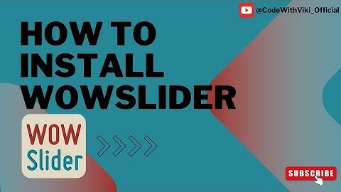 How to download WowSlider Step by Step | Slider with Html and CSS | image Slider