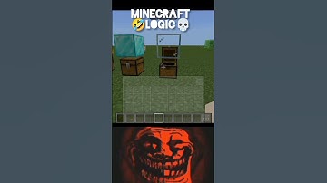 🤣MINECRAFT LOGIC BE LIKE.... #shorts #viral #minecraft #trollface #mincraftlogic #englishorspanish