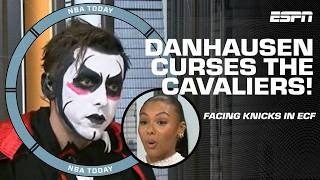 WWE superstar Danhausen curses the Cavaliers ahead of ECF Game 1 vs. the Knicks! | NBA Today