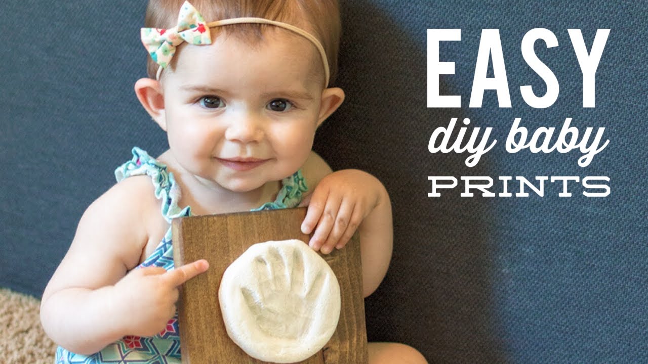 how-to-make-baby-footprints-easy-diy-woodworking-project-youtube