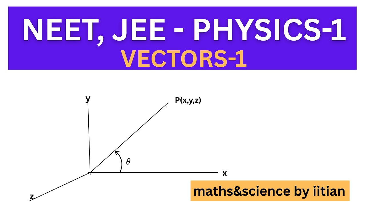 Vectors in Physics EXPLAINED Easily by IIT Expert - YouTube