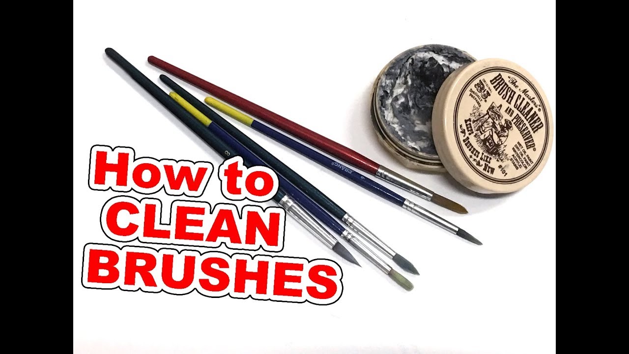 👍👎The Masters Brush Cleaner & Preserver - REVIEW & DEMONSTRATION 