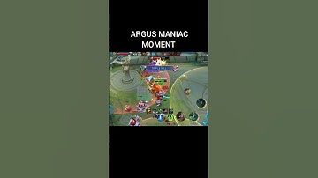 ARGUS BEST BUILD 2025 FOR EASY MANIAC  #mobalegends5v5  #moba5v5English  #moba5v5pippin