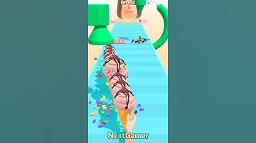Ice Cream Stack🍨Mobile Gameplay By NextGamer (Android,iOS) Level 2
