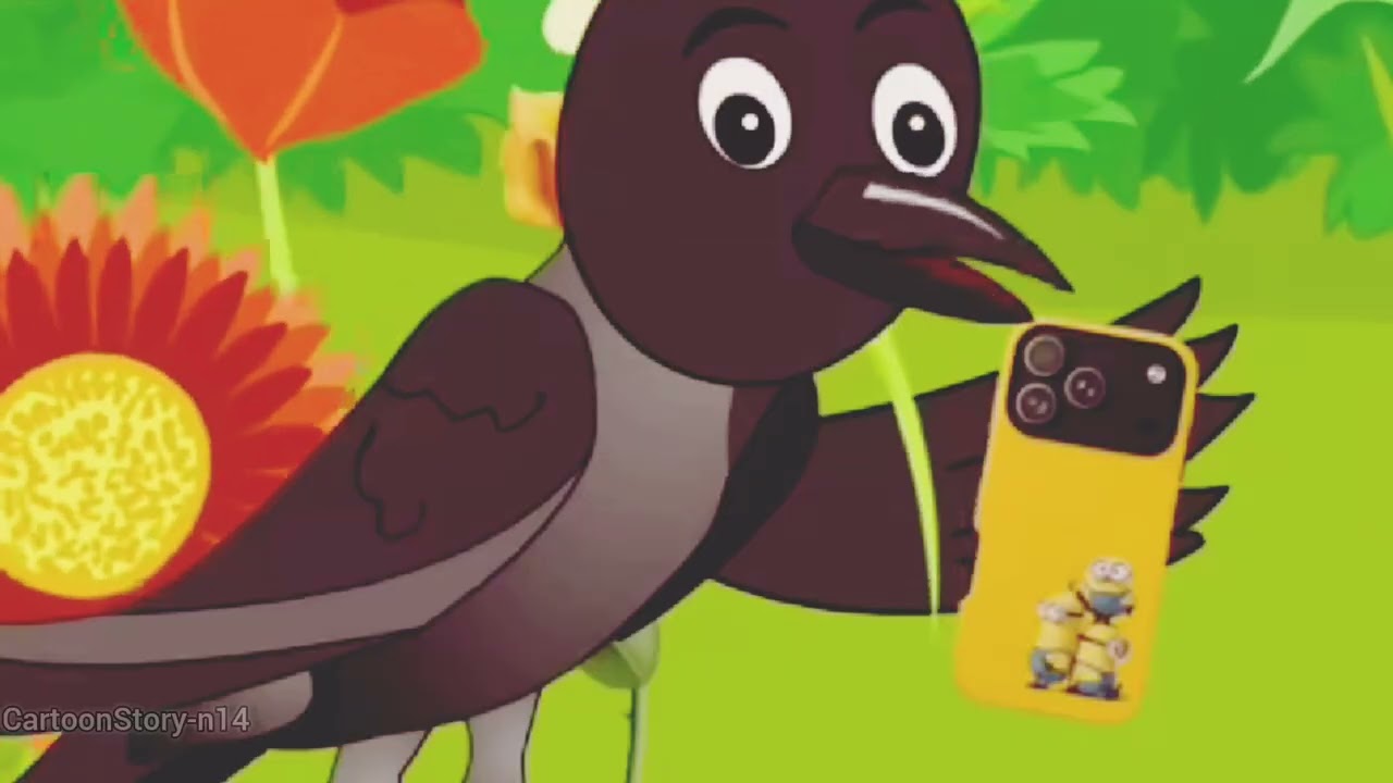 🖤 Kalu Kawa – ek ameer kawaa ki kahani 🐦✨ complete dekhna interesteing story hai 😊