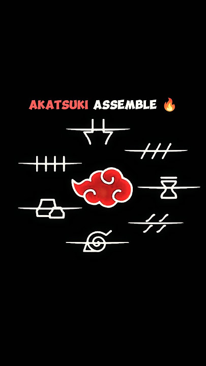 AKATSUKI EDIT 🔥☠️[Naruto Shippuden] #naruto #narutoshippuden #viralshorts #akatsuki