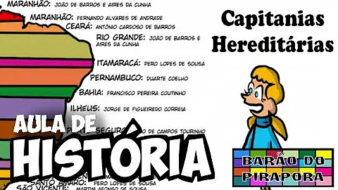 Que eram as capitanias gerais?