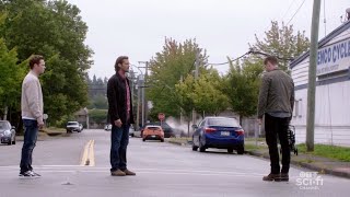 Supernatural - Dean Tells Sam & Jack That Cass Is Dead 15x19 Resimi