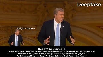 An Example of How Deepfakes Enhance the Realism of a Video