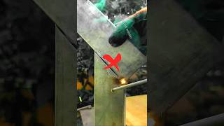 techniques for making square profile pipes connection #welding #techniques #welder #indiastickwelder
