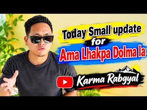A Small Update About Ama Lhakpa Dolma La 🙏 #tibetanvlogger  #tibetanyoutuber #tibetangorshey 