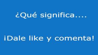 ¿Qué significa google