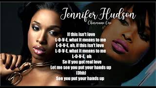 JENNIFER HUDSON_ If This Isn't Love - (Lyrics)