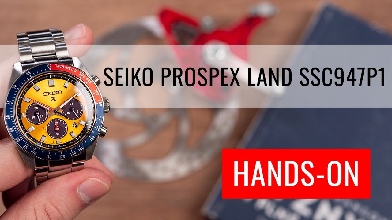 HANDS-ON: Seiko Prospex Land Solar Chronograph SSC947P1 Speedtimer "Pogue"