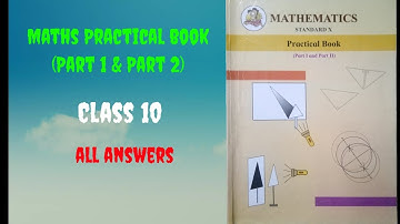 10th Maths Practical Book | Solution | Maths Part 1 & Maths Part 2 | Maharashtra Board | Balbharti