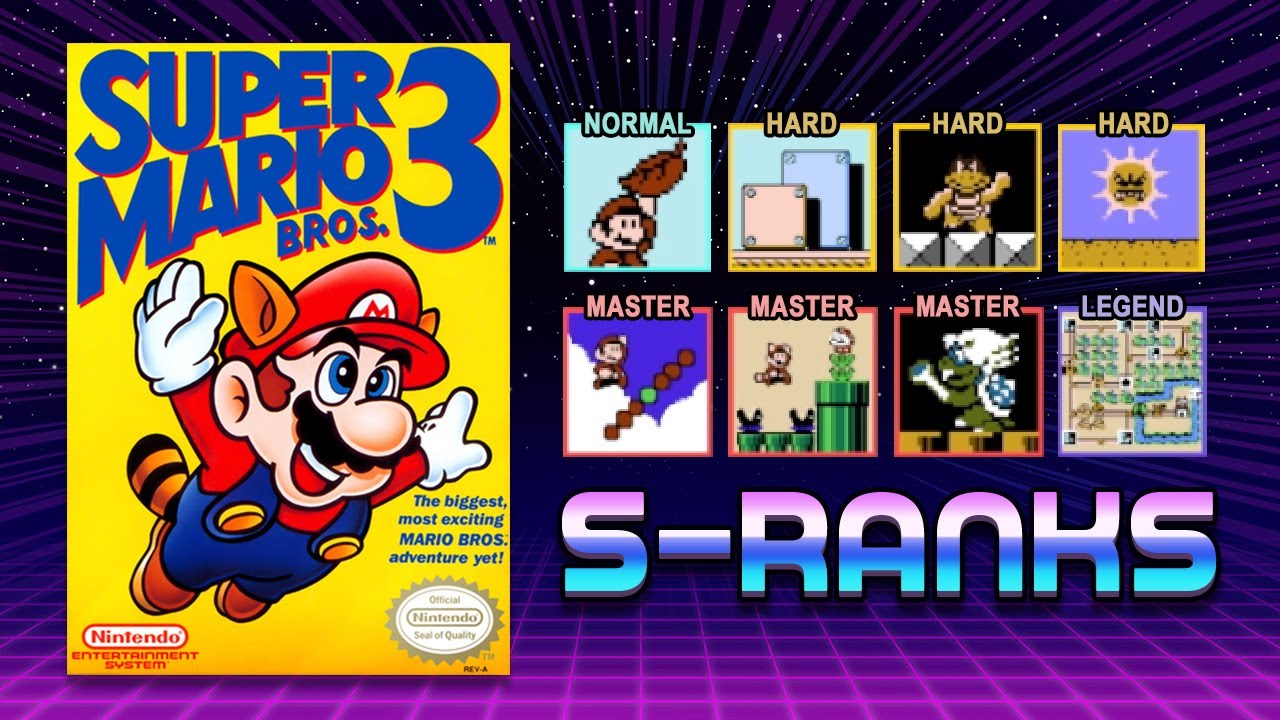 Nintendo World Championships NES Edition - Super Mario Bros. 3 (All S Rank)