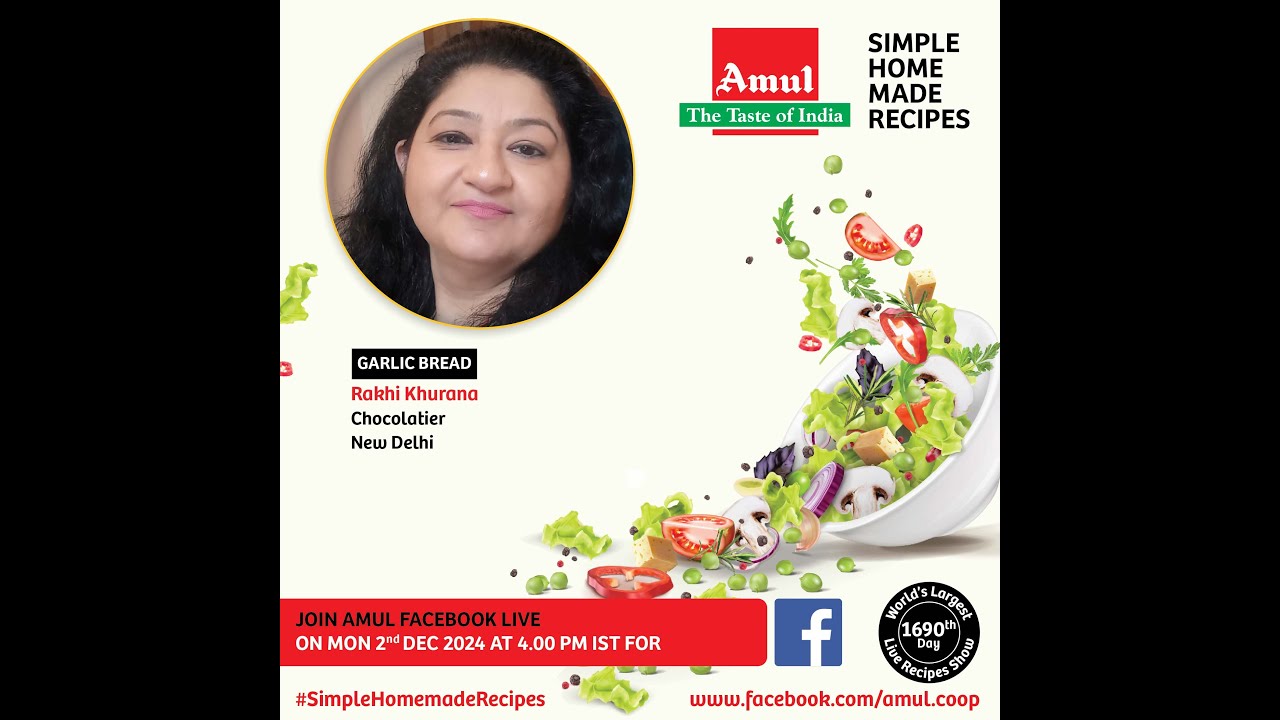 Chef Rakhi Khurana, Episode 8963 #SimpleHomemadeRecipes Facebook Live ...