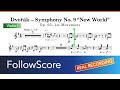 Dvořák – Symphony No. 9 “New World”, Op. 95: 1st Movement (Violin I Part) | FollowScore