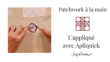 Comment faire un bel appliqué avec les tiges Apliquick?