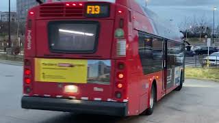 WMATA Metrobus 2011 New Flyer XDE40 #7035 on route F13