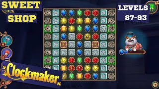 How to play Clockmaker events Park Entrance levels 150-151 and Sweet Shop levels 87-93