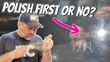 Do you need to polish before PPF/clear bra? Find out here: