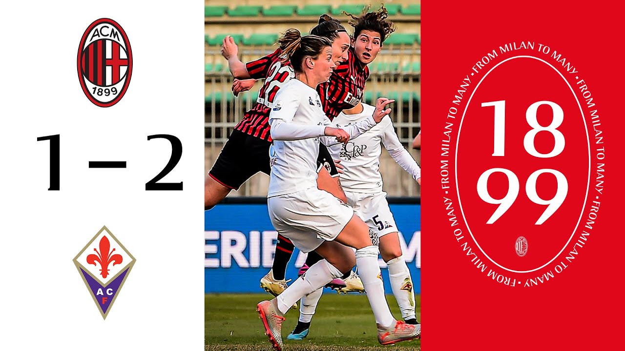 Highlights, AC Milan 1-2 Fiorentina Women