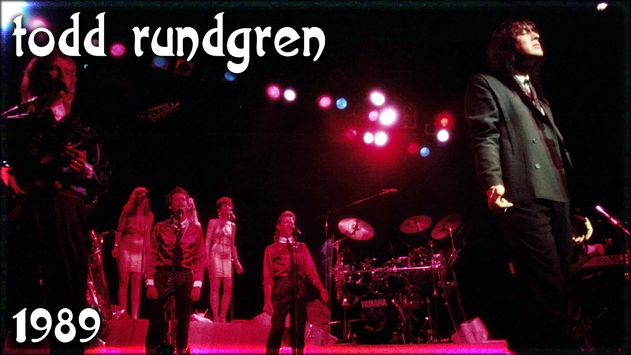 Todd Rundgren | Live at the Palace Theater, Waterbury, CT - 1989 (Partial Recording)