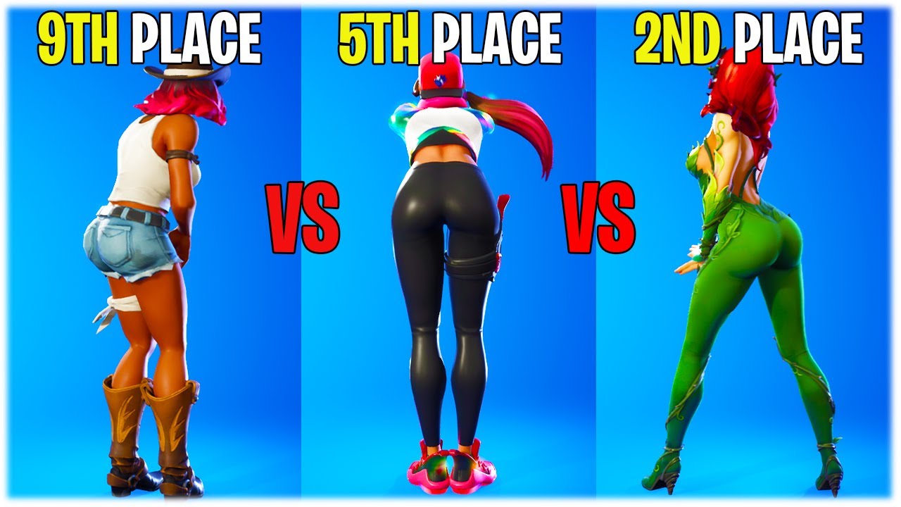 TOP 10 THICCEST FORTNITE SKINS EVER RELEASED 🍑 ❤ - YouTube.