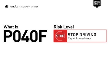 What is P040F Engine Code [Quick Guide]