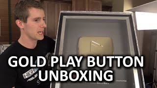 GOLD Play Button Unboxing (1 Million Subs) & Linus Tech Tips Early 2015 Update