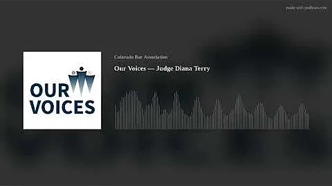 Our Voices  Judge Diana Terry