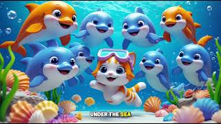 Underwater Counting with Kitty 🐱🌊 | Nursery Rhymes &amp; Baby Songs | Learn Numbers &amp; Ocean Fun for Kids