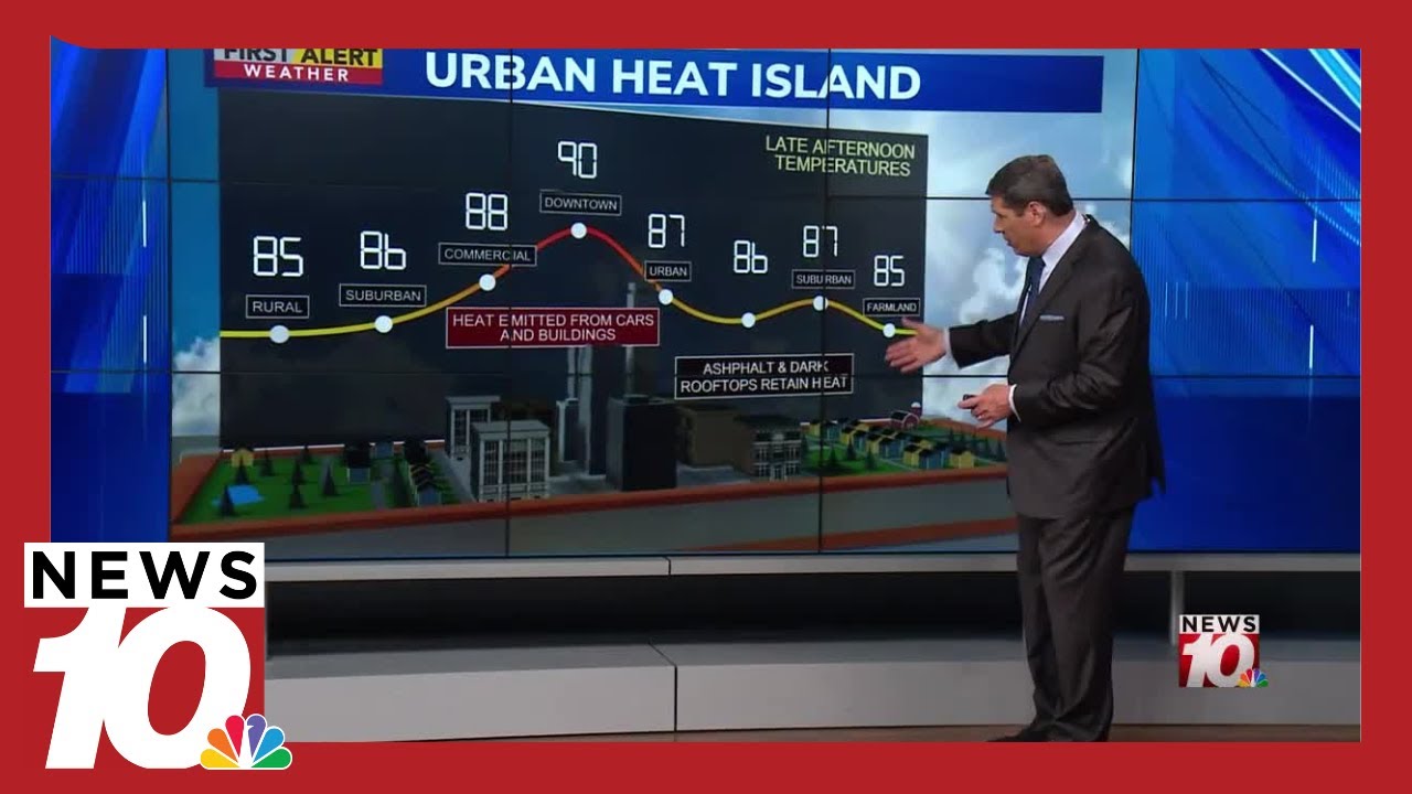 First Alert Weather In-Depth: Urban vs. rural and how location impacts summer temperatures