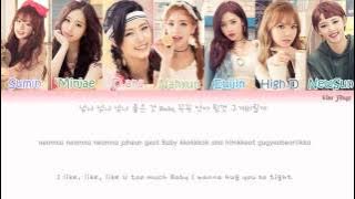 SONAMOO (소나무) – I Like U Too Much (넘나 좋은 것) Lyrics (Han|Rom|Eng|Color Coded)