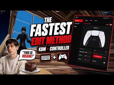 The Fastest Edit Macro for KBM & Controller (Tournament safe)