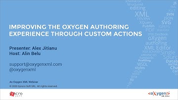 Webinar: Improving the Oxygen Authoring Experience Through Custom Actions