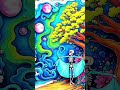 Woman Sculpture & Skeleton: A Vibrant Art Style TikTok Video #shorts