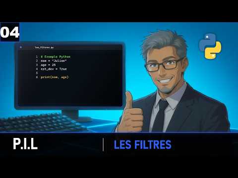 PIL (images in Python): 04 - Filters