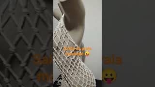 Saída De Praia Macramé