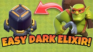 The EASIEST WAY to Farm Dark Elixir! (ep.38) - Clash of Clans