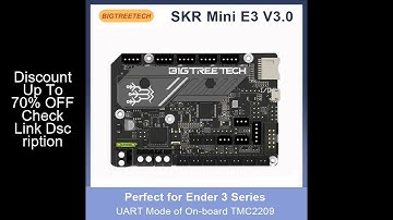 BIGTREETECH BTT SKR Mini E3 V3.0 Motherboard With TMC2209 UART VS SKR 2 3D Printer Mainboard for End