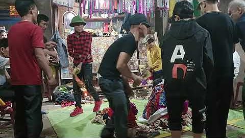 lễ cấp sắc đặt tên cho con Dao thanh y, Thôn làng lốc,Ba Ché, Quảng Ninh p6