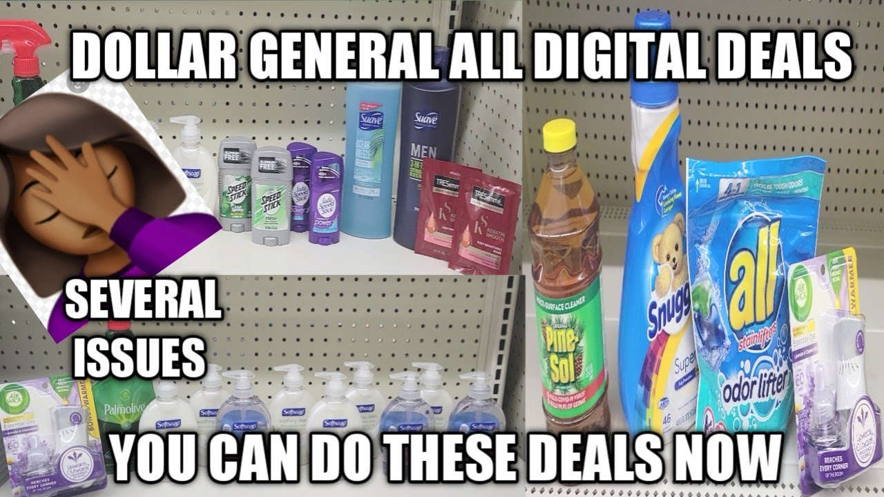 DOLLAR GENERAL ALL DIGITAL DEALS| YOU CAN DO THESE DEALS NOW
