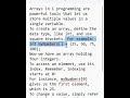 Arrays in C Programming #cprogramming #arraysinc #coding