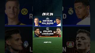 I Simulated The 2024 Champions League Final On Fc 24 And Europa League